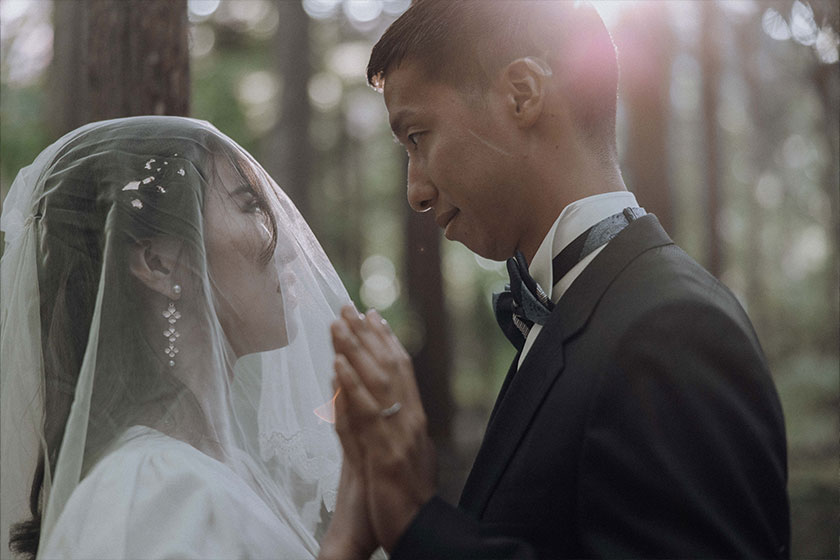 フォトウェディング K+E