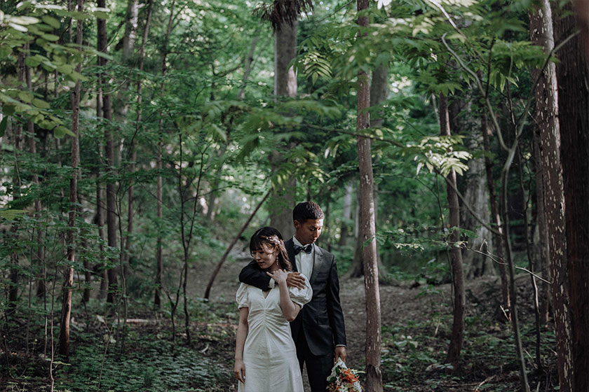 フォトウェディング K+E