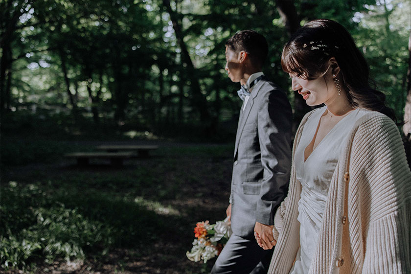 フォトウェディング K+E